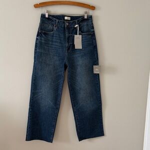 High Rise Blue Jeans